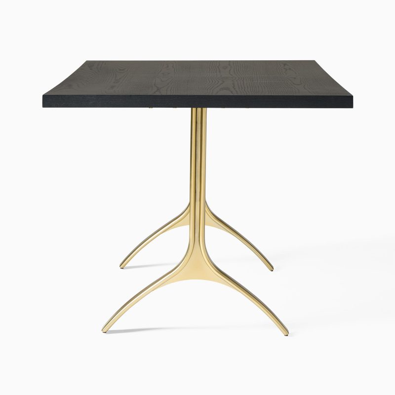 avery wishbone dining table 74 94